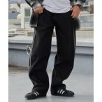 ショッピング春 ジーンズ adidas/アディダス FIREBIRD ADICOLOR DENIM PANTS スリーストライプス ストレートシルエット デニムパンツ