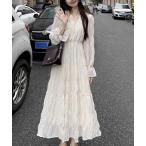 ショッピングティアード ワンピース シフォンティアードワンピース