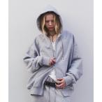 パーカー EYELET OVER HOODIE・アイレットオーバーフーディー レディース