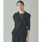 ショッピングベスト ベスト ジレ Curensology(カレンソロジー)/マスキュリンニットベスト レディース