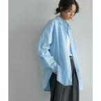 ブラウス シャツ ストライプオーバーサイズシャツ レディース