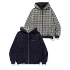 ショッピングチェックアップ パーカー REVERSIBLE ZIP UP HOODED SWEATSHIRT メンズ レディース