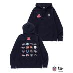  New Era Parker XLARGE×NEW ERA×NFL PULLOVER HOODED SWEAT SHIRT мужской женский 