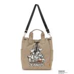 トートバッグ 「スヌーピー」刺しゅう巾着トートバック レディース