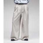 ショッピングスタッズ スラックス Studded Detail Center Press Wide Slacks / スタッズデザインセンタープレスワイドスラックス メンズ