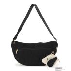 ショルダーバッグ バッグ 「スヌーピー」ボーチチャーム付きショルダーバッグ レディース