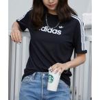 tシャツ adidas/アディダス ORI LINER TEE スリーストライプス Tシャツ レディース