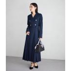 ワンピース トレンチ風キンボタンワンピース644033