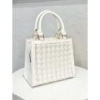 ハンドバッグ シャイニースクエアハンドバッグ