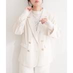 ショッピングダブル ジャケット テーラードジャケット 「osono」テーラードジャケット レディース