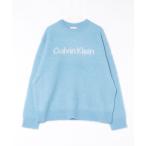 ショッピングスタイ セーター ニット 「Calvin Klein」ニット - アルパカロングスリーブクルーネックニット / ライトブルー 「4RD306G」 メンズ