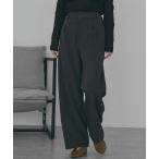 スラックス パンツ 美・美・美あったかワイドパンツ レディース