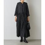 ショッピング古着 「BEARDSLEY」 長袖ワンピース 0 ブラック レディース