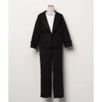 [GIRL] брючный костюм S черный женский 