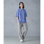 [NANO universe] легкий брюки L светло-серый мужской 