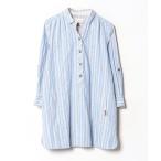 ショッピングBURBERRY 「BURBERRY BLUE LABEL」 シャツワンピース 38 ブルー レディース