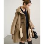 ショッピングダッフル 「FRAMeWORK」 ダッフルコート 38 ブラウン レディース