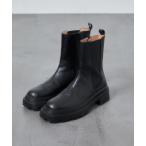 「ATELIER BRUGGE」 ショートブーツ M ブラック レディース