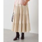 「BEARDSLEY」 プリーツスカート FREE ホワイト レディース