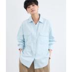 ブラウス シャツ BARNYARDSTORM / ガーメントダイＷポケットシャツ / ハンドウォッシャブル レディース