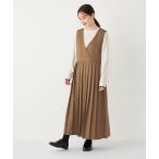 ショッピングONE 「SHIPS Colors」 サロペットスカート ONE SIZE ブラウン レディース