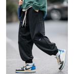 [HOOK] брюки-карго L черный мужской 