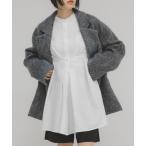 [KBF] длинный рукав туника ONE "теплый" белый женский 