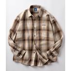 「GERRY」 長袖ネルシャツ X-LARGE ベージュ メンズ