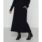 ショッピングコムサ スカート 「 +サイズ 」 ニットコール タイトスカート