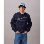 ショッピングカルバンクライン トレーナー スウェット ロゴエンブロイダリークルーネックスウェットシャツ メンズ