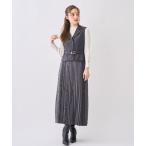 ショッピングジレ セットアップ 「NEW YEAR LIMITED SET ITEM」ジレ＆プリーツスカートセット レディース