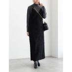 ワンピース カットジャガードキャミワンピース