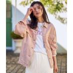 デニムジャケット gジャン ミディデニムジャケット レディース