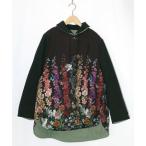 ショッピングIS ブルゾン アウター 553290：花柄orキルティング リバーシブルブルゾン レディース