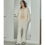 ショッピングジャージ スウェットパンツ ジャージ 「ZOZO限定」美脚見え/ピグメント裏毛フレアパンツ レディース