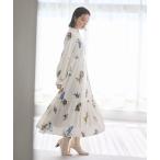ワンピース ボタニカルフラワーワンピース638444