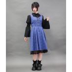 ショッピングフリル ワンピース バックフリルジャカードワンピース