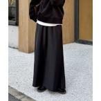 ショッピングサテン スカート ヘビーサテンバイアススカート