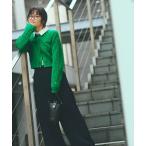 ショッピングコムサ カーディガン ケーブルクルーネックカーディガン レディース