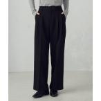 ショッピングワイドパンツ パンツ ストレッチツイル 2タックワイドパンツ / セットアップ対応 レディース