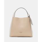 ハンドバッグ ノット カラーブロック コンバーチブル キャリーオール