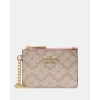 ショッピングキーリング カードケース スペード フラワー キー リング カード ホルダー