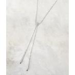 ショッピングキラキラ ネックレス スイングダイヤチェーン／キラキラ／大人ネックレス／華やか レディース