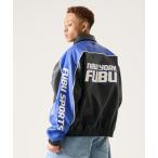 ショッピングレザージャケット ブルゾン アウター FUBU フブ ブランド Faux Leather Jacket / フェイクレザージャケット PUレザー メンズ レディース