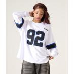 tシャツ FUBU フブ ブランド Football Shirt / フットボールシャツ ゲームシャツ メンズ レディース