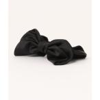 ヘアクリップ 「 Port / ポート 」 サテン リボン バナナクリップ