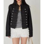 デニムジャケット gジャン ナポレオンデニムジャケット レディース