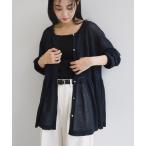 ショッピング接触冷感 カーディガン UVカット接触冷感ペプラム2wayシアーカーディガントップス レディース