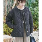 ブルゾン アウター ドロストサイドオープン中綿ブルゾン レディース