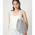 ショルダーバッグ バッグ メタリックヤーンレーシー トートバッグ / ショルダーバッグ レディース